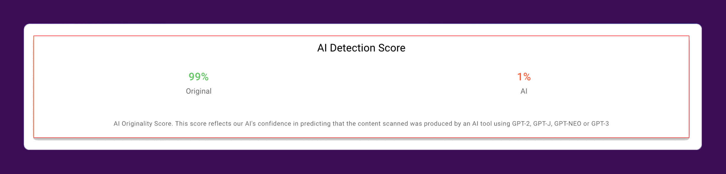 is originality ai reliable