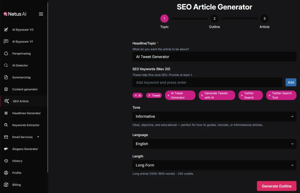 Tools That Help Humanize AI Content for SEO, SEO Article Generator, NetusAI